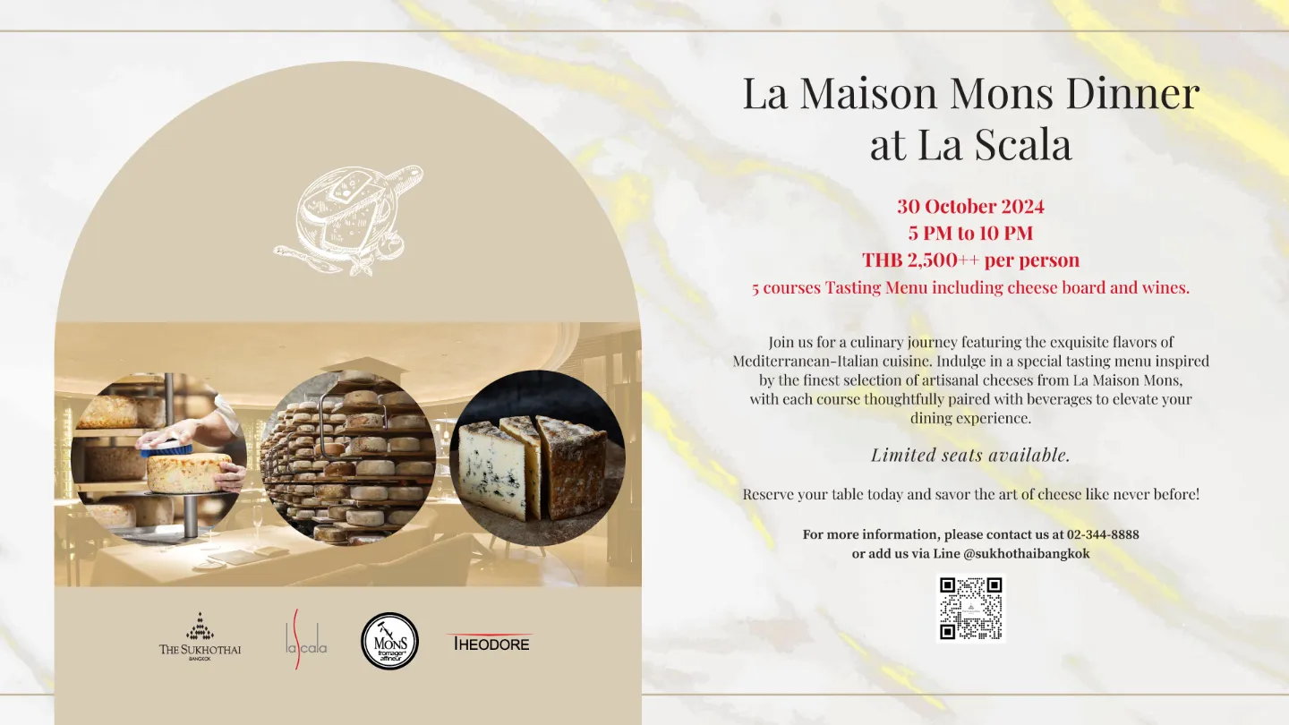 La Maison Mons “Wine & Cheese” Dinner