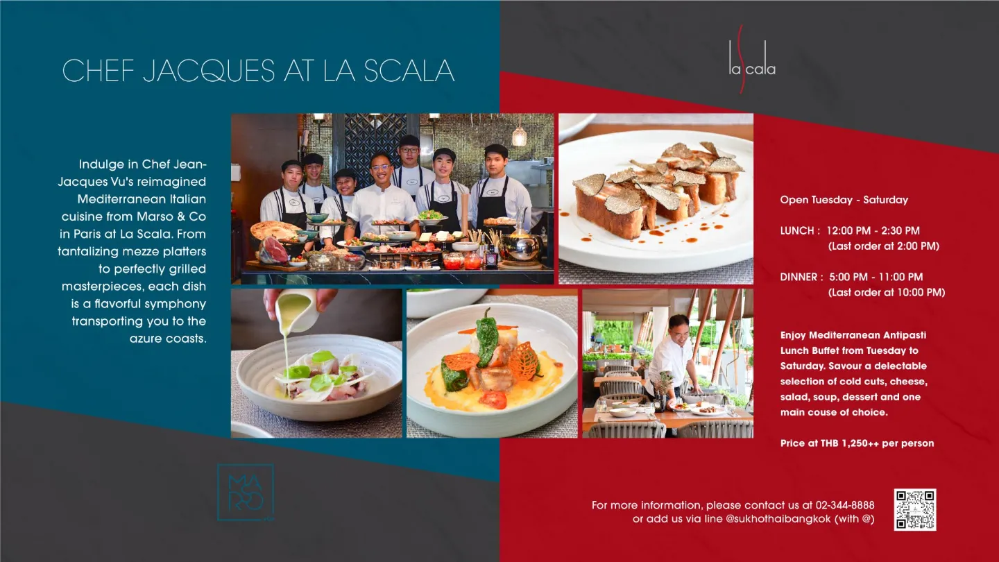 Chef Jacques at La Scala